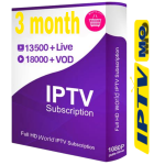 3 MOIS - FORFAIT PREMIUM TV